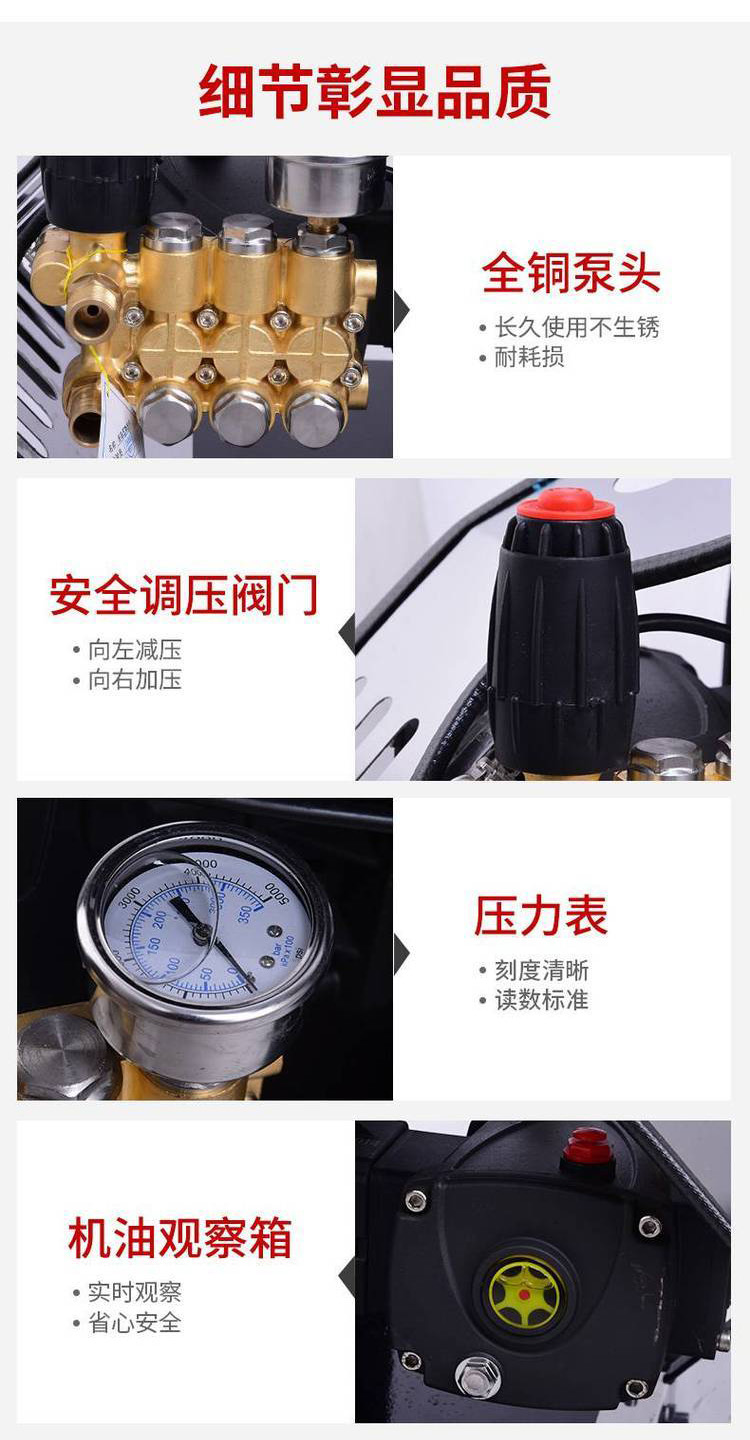 青州超高壓清洗機細節(jié)特點